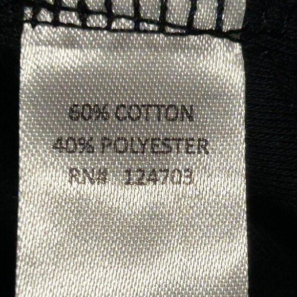 NWT Rebecca Malone Large Caviar 3/4 Sleeve Blouse with Embellishments Zipper - Picture 9 of 11